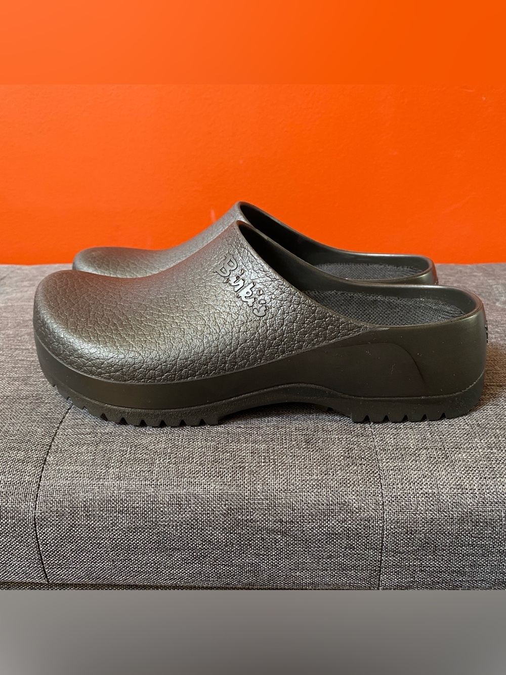 BIRKENSTOCK Birki’s Ges Gesch Rubber Slip On Clog Shoes Size Women’s 7.0